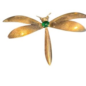 STUNNING SILVER DRAGON FLY BROOCH IS PERFECT FOR ANY OCCASION offers are open
